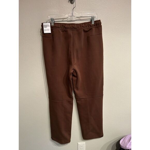 NIKE SPORTSWEAR TECH FLEECE MENs Large BUNGEE PANTS JOGGERS Brown DQ4312 - Picture 3 of 9